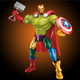 Illustration for article titled Five Avengers, Mushed Into One Superheroic Monstrosity